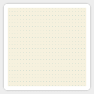 Apricot White Dots Sticker